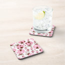 Zoek naar lieveheersbeestjes onderzetters Ladyvogel