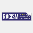 Zoek naar racisme bumperstickers Rechtvaardigheid