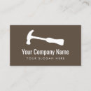 Zoek naar handyman logo visitekaartjes Constructie
