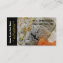 Zoek naar rollen visitekaartjes Sushi