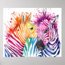 Zoek naar regenboog zebra posters Liefde