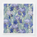 Zoek naar iris servetten Blauw