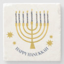 Zoek naar joodse onderzetters Menorah