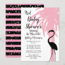 Zoek naar flamingo babyshower uitnodigingen Modern