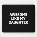 Zoek naar grappige vader muismatten Groene