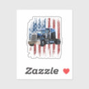 Zoek naar vrachtwagenchauffeur stickers Usa