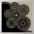 Zoek naar zwarte stippen posters Abstract