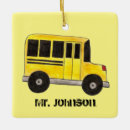 Zoek naar school bus ornamenten Leraar