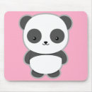 Zoek naar kawaii panda muismatten Roze