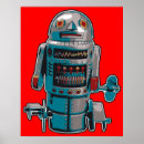Zoek naar vintage speelgoed posters Robot