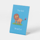 Zoek naar leeuw naambordjes Schattig