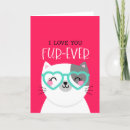 Zoek naar katten valentijnskaarten Voor hem