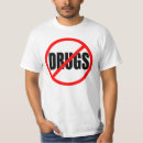 Zoek naar drugs tshirts Rood