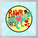 Zoek naar t t rex posters Rawr