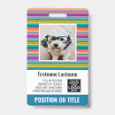Zoek naar personeel badges Streepjescode