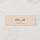 Zoek naar coupon visitekaartjes Eenvoudig