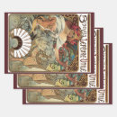 Zoek naar alphonse mucha cadeaupapier Retro