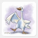 Zoek naar cartoon gans stickers Grappig