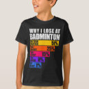 Zoek naar badminton humor tshirts Kerstmis