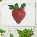 Zoek naar aardbei keuken handdoeken Rood