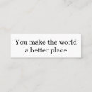 Zoek naar dankbaarheid visitekaartjes Dankjewel