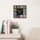 Zoek naar zwart klokken Fotocollage