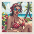 Zoek naar bikini onderzetters Vrouw