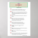 Zoek naar integriteit posters Voor iedereen