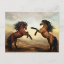Zoek naar wild paarden briefkaarten Schilderij