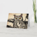 Zoek naar gehoornde uil kaarten Roofvogel