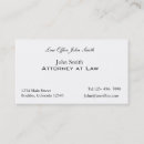 Zoek naar law visitekaartjes Recht