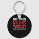 Zoek naar vrachtwagenchauffeur sleutelhangers Weg