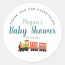 Zoek naar train stickers Baby shower
