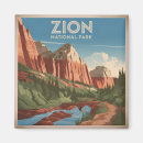 Zoek naar zion national park magneten Vintage