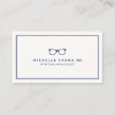 Zoek naar optometrist visitekaartjes Minimalistisch