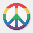 Zoek naar peace sign magneten Regenboog