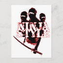 Zoek naar ninja briefkaarten Warrior