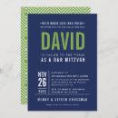 Zoek naar bar mitswa jongen uitnodigingen Typografie