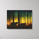 Zoek naar wolven canvas prints Bos