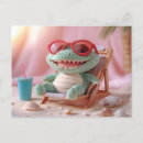 Zoek naar krokodil briefkaarten Croc