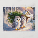 Zoek naar sneeuwuilen briefkaarten Kerstmis