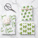 Zoek naar st patricks day cadeaupapier Shamrock