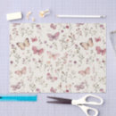 Zoek naar vlinders tissue papier Meisje