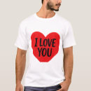 Zoek naar romantische tshirts Ik hou van je