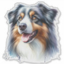 Zoek naar australische herder stickers Voor iedereen