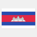 Zoek naar cambodja stickers Cambodjaanse vlag