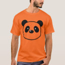 Zoek naar panda gezicht tshirts Schattig