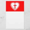 Zoek naar rode harten briefpapier Rood