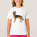 Zoek naar zwarte duitse herder tshirts Dier