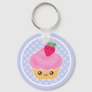 Zoek naar cupcake sleutelhangers Schattig